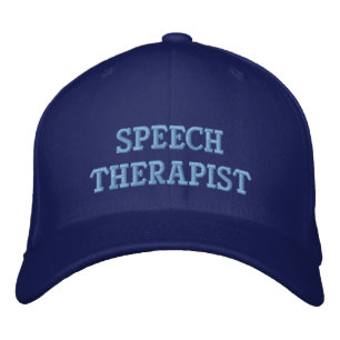 Embroidered Speech Therapist Cap