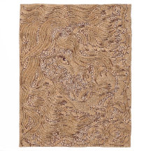 Embroidered Unicorn Wood Art