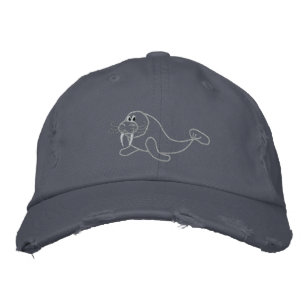 Embroidered Walrus Hat