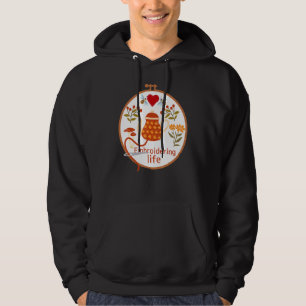 Embroidering Life Embroidery Hoop Hoodie