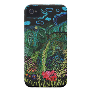 Embroidery iPhone 4 Case-Mate Case