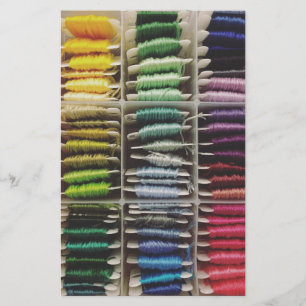 Embroidery Floss Rainbow