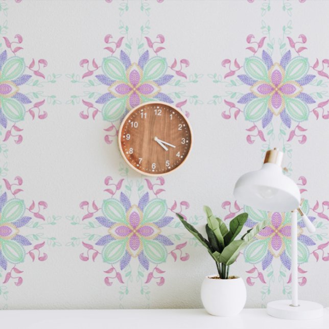 Embroidery imitation flourished pattern pattern  wallpaper (Creator Uploaded)