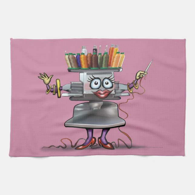 Embroidery Kitchen Towel (Horizontal)