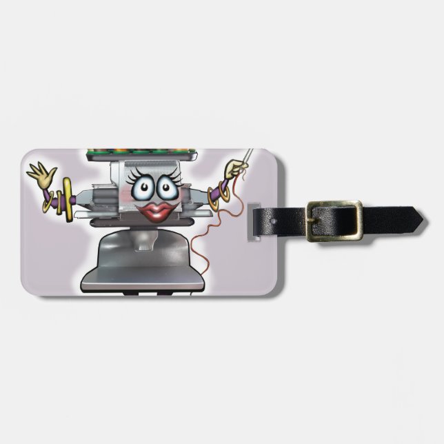 Embroidery Luggage Tag (Front Horizontal)