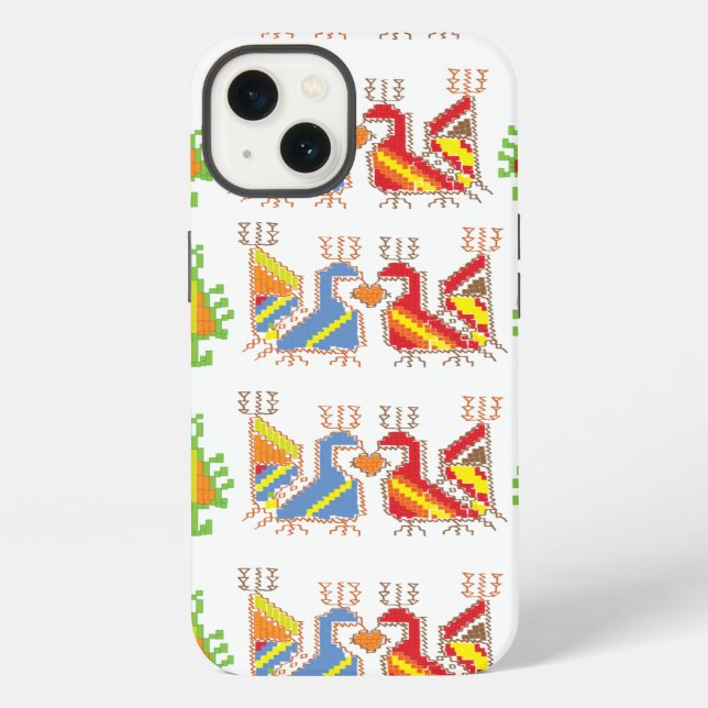 Embroidery Pattern iPhone 6/6s, Tough Xtreme, Case (Back)