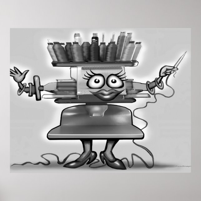 Embroidery Poster (Front)