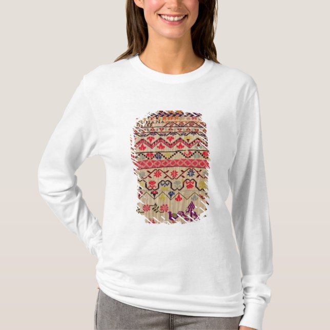 Embroidery sampler T-Shirt (Front)