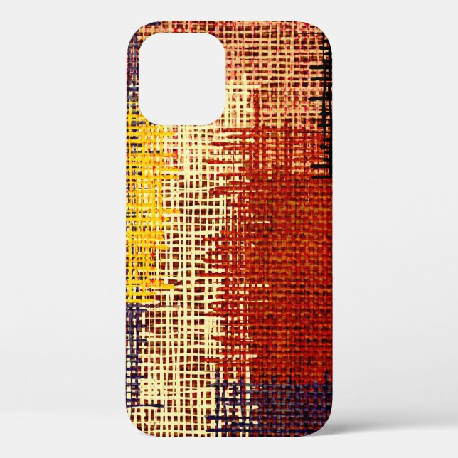 Embroidery - seamless ornament. Coloured lines on  Case-Mate iPhone Case (Back)