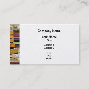 Embroidery Thread For Sale - Platinum Finish Business Card