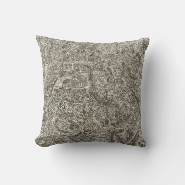 Embrun Throw Pillow (Front)