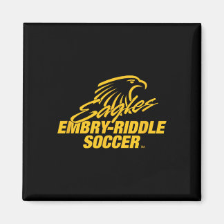 Embry-riddle Eagles Soccer Ncaa Er10  Magnet