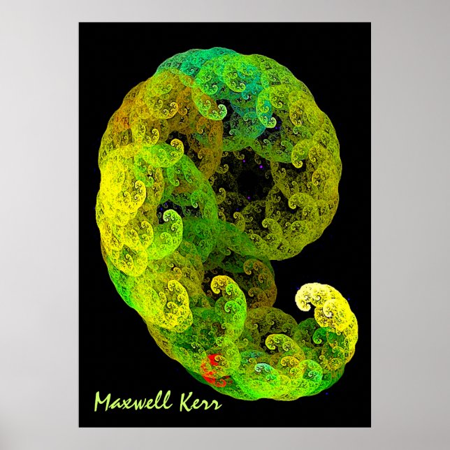 Embryo by Maxwell Kerr Poster (Front)