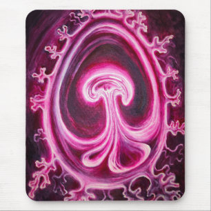 Embryo with placenta mouse pad