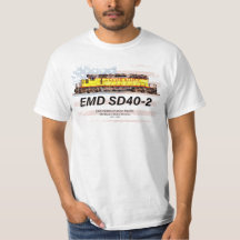 EMD SD40-2 Diesel Locomotive. American flag