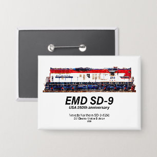 EMD SD-9 USA 250th Anniversary Heritage Locomotive