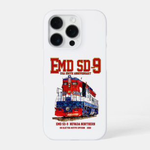 EMD SD-9 USA 250th Anniversary Heritage Locomotive iPhone 16 Pro Case