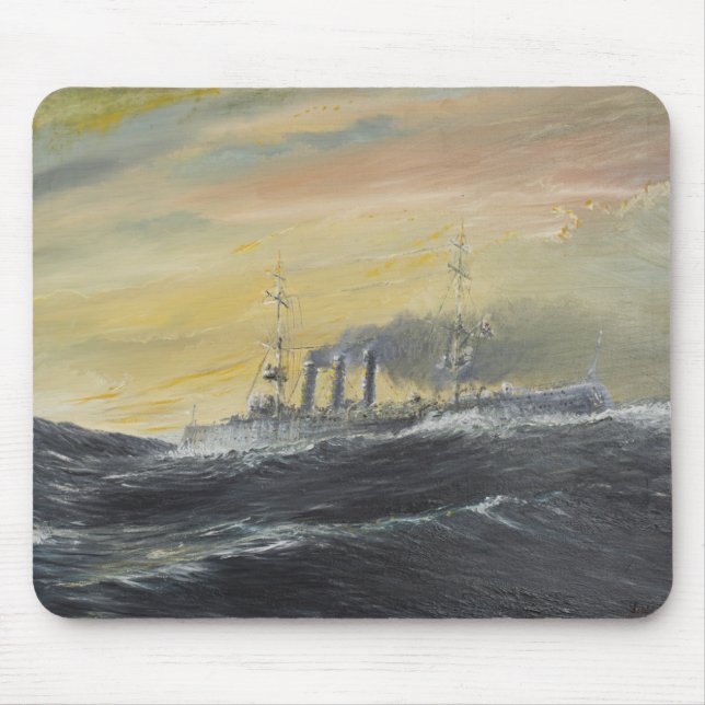 Emden rides the waves Indian Ocean 1914 2011 Mouse Pad (Front)