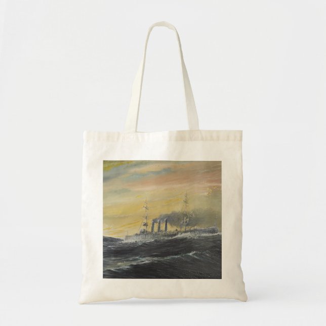 Emden rides the waves Indian Ocean 1914 2011 Tote Bag (Front)