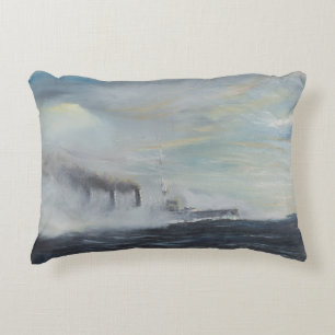 Emden 'The Swan of the East' 1914 2011 Accent Pillow