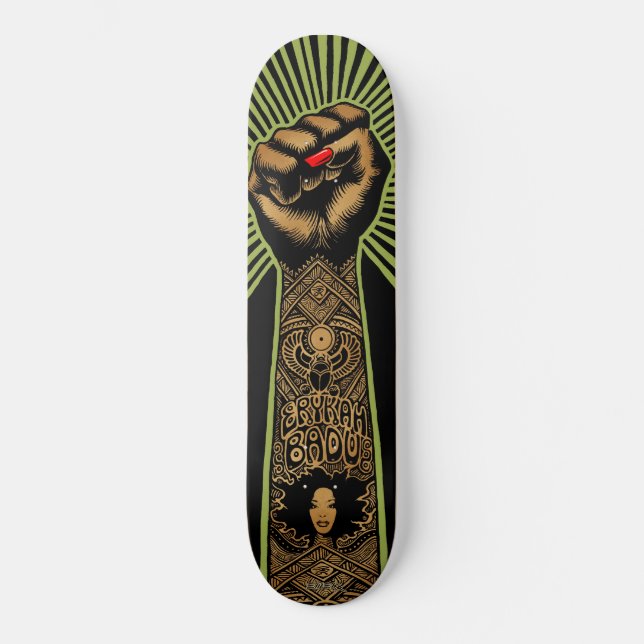 Emek "Badufist" Skateboard (Front)