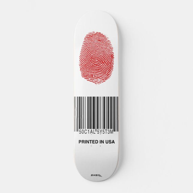 Emek "Printed" Skateboard (Front)