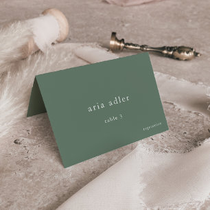 EMELIA Woodland Nature Forest Wedding Place Cards