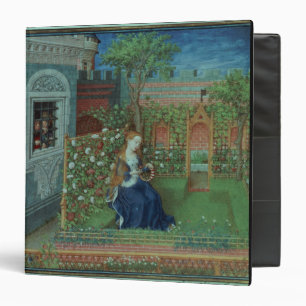 Emelye in her garden. The imprisoned knights Palam Binder