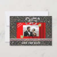 Emerald 35th Wedding Anniversary Black Woven