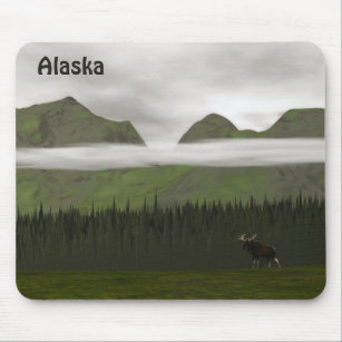 Emerald Alaska Mouse Pad