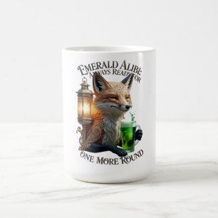 Emerald Alibi Fox Graphic Tee Coffee Mug