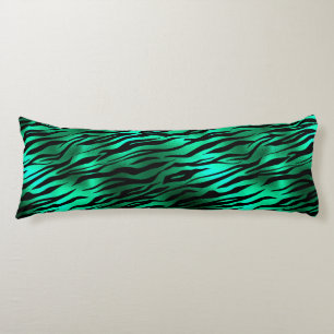 Emerald and Gold Safari Series Design 10 Body Pillow