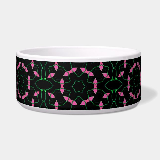 Emerald and Pink Kaleidoscope  (Front)