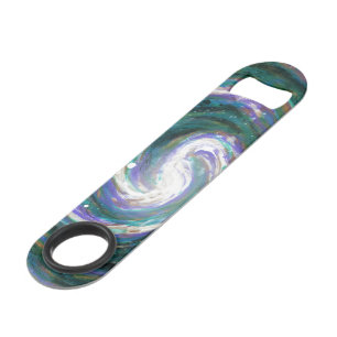 Emerald and Purple Galaxy Speed Bottle Opener