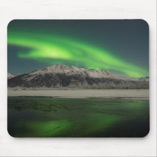 Emerald Aurora Mouse Pad