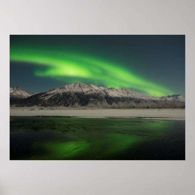 Emerald Aurora Poster (Front)