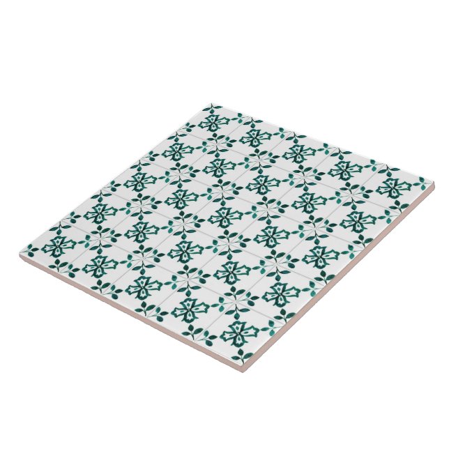 Emerald Azulejo Tiles (Side)