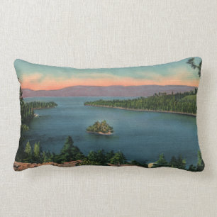 Emerald Bay - Lake Tahoe Lumbar Pillow