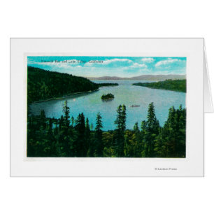 Emerald Bay Vue sur le lac Tahoe Lake Tahoe, CA