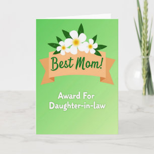 Emerald Best Daughter Card