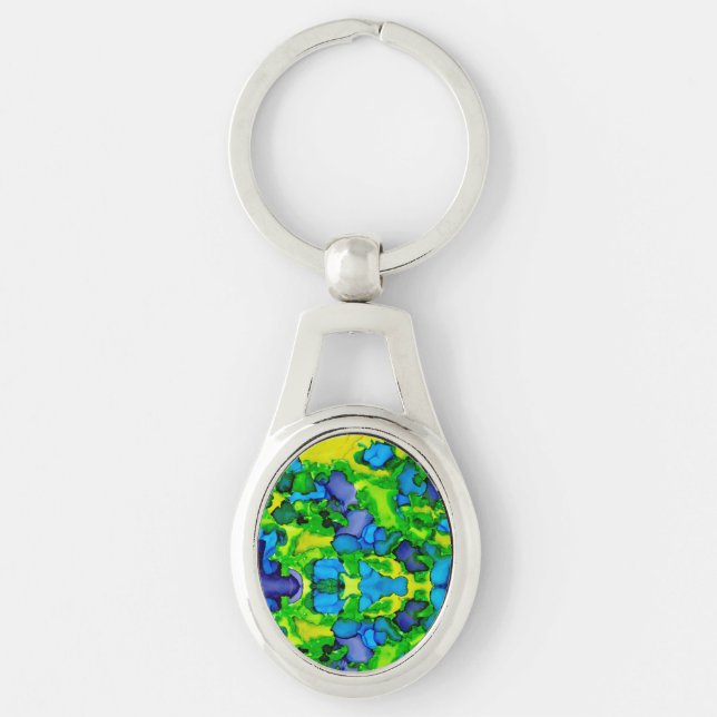 Emerald Bliss Keychain (Front)
