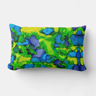 Emerald Bliss Lumbar Pillow
