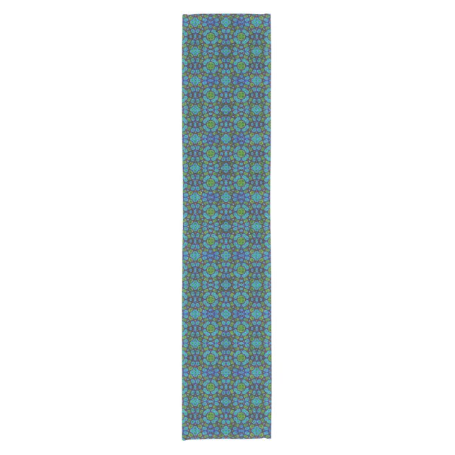Emerald Bliss Short Table Runner (Front)