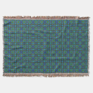 Emerald Bliss Throw Blanket