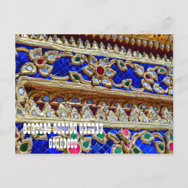 Emerald Buddha Temple Postcard (Front)