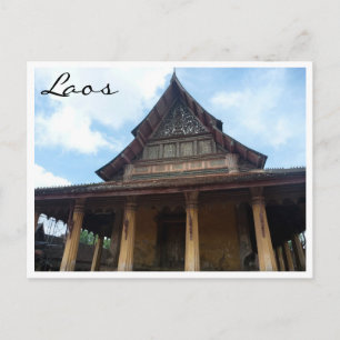 emerald buddha temple postcard