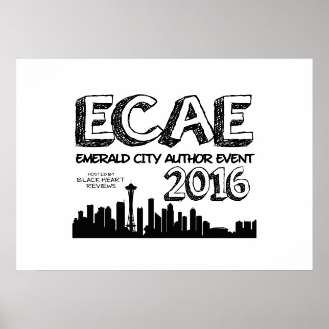 Emerald City Author Event 2016 - Poster #2 (Front)