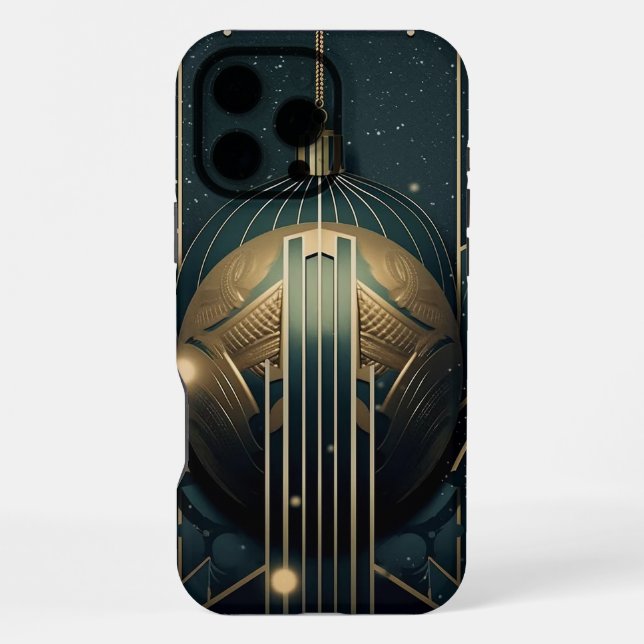 Emerald City Luxe iPhone Case (Back)