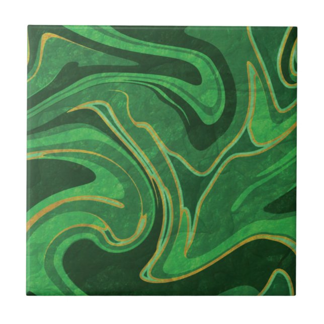 Emerald City Marble Tile (Front)