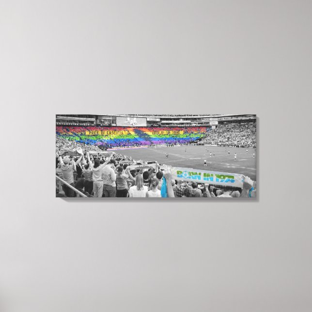 Emerald City Pride Canvas Print (Front)